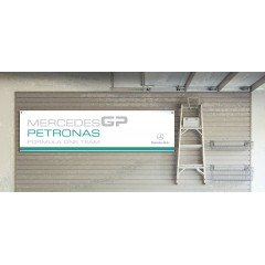 Mercedes Garage/Workshop Banner